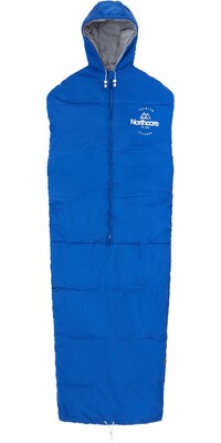 2024 Northcore Convertible Sleeping Bag NOCO126AB - Blue